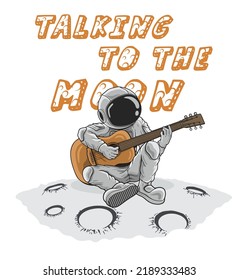 Toca guitarra en la luna: Hablando con la cámara