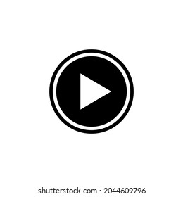 Play Icon. Play button sign and symbol