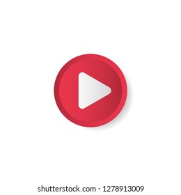 Play icon design. Vector eps 10