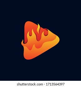 Symbol mit Logo-Design abspielen