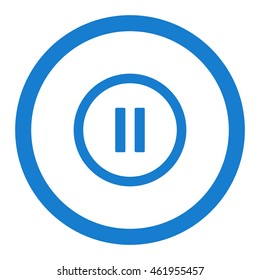 play Icon, flat design style