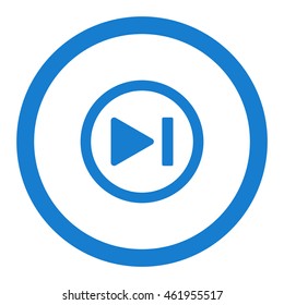 play Icon, flat design style