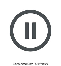 play Icon, flat design style