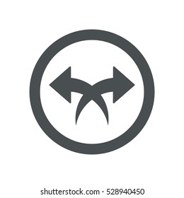 play Icon, flat design style