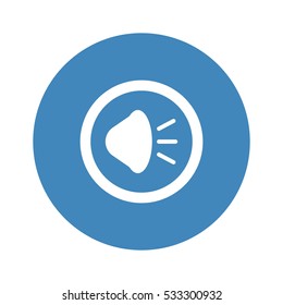 play Icon, flat design style