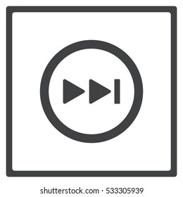 play Icon, flat design style
