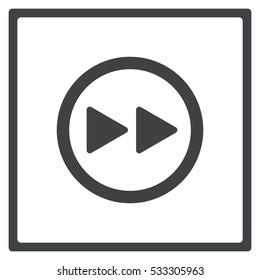 play Icon, flat design style