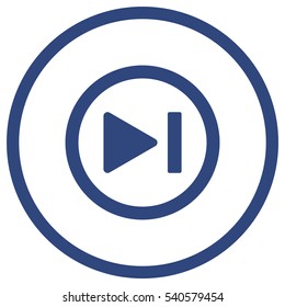 play Icon, flat design style