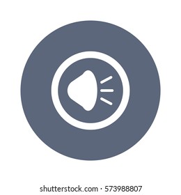 play Icon, flat design style