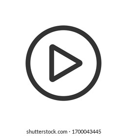 Play Icon for Graphic Design Projects