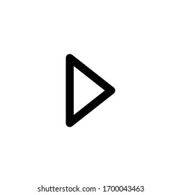 Play Icon for Graphic Design Projects