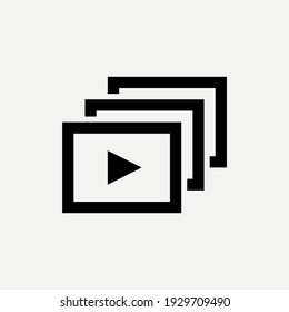Icono de reproducción para proyectos de diseño gráfico