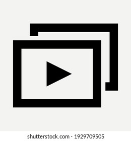 Play Icon for Graphic Design Projects