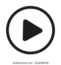 Play Icon for Graphic Design Projects