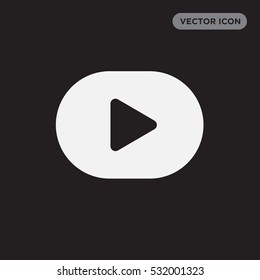 Play icon illustration isolated vector sign symbol