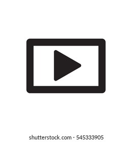 play icon illustration isolated vector sign symbol
