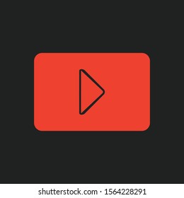  Play icon isolated on background
 