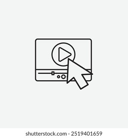 Symbol einzeln auf weißem Hintergrund abspielen