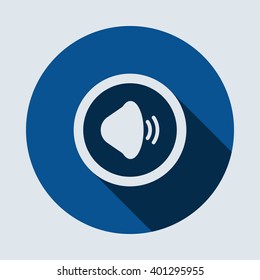 play Icon  isolated vector flat design