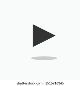 Play Icon - Laundry Vector, Sign and Symbol for Design, Presentation, Website or Apps Elements. 