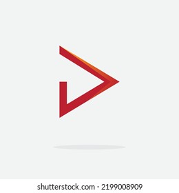play icon. play logo. play button. music player. video player. play modern logo template