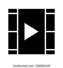 play icon or logo isolated sign symbol vector illustration - high quality black style vector icons
