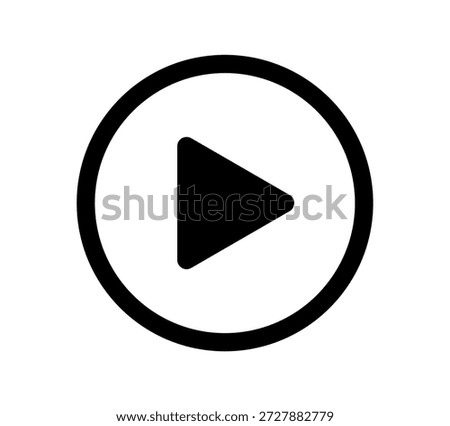 Play icon, Media player icons vector illustration. Music player icon set , Set of Media Player buttons isolated.