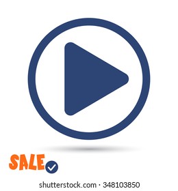 play icon. One of set web icons