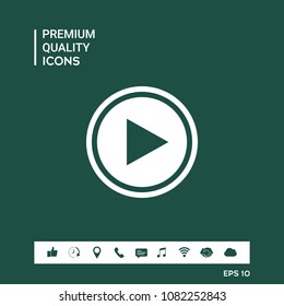 Play icon symbol