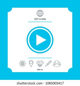 Play icon symbol
