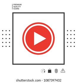 Play icon symbol