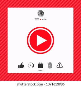 Play icon symbol