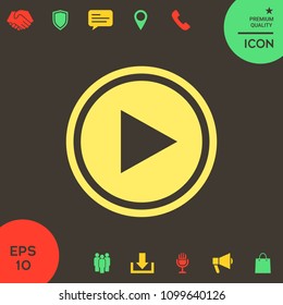 Play icon symbol