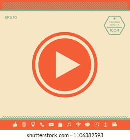 Play icon symbol