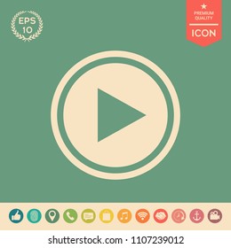 Play icon symbol