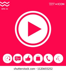 Play icon symbol