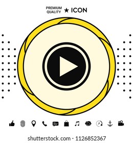 Play icon symbol