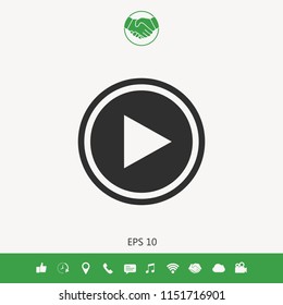 Play icon symbol