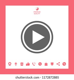 Play icon symbol