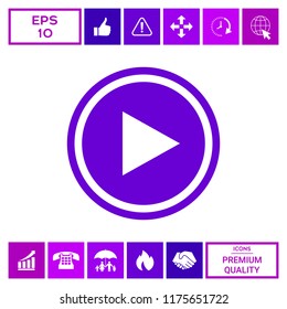 Play icon symbol