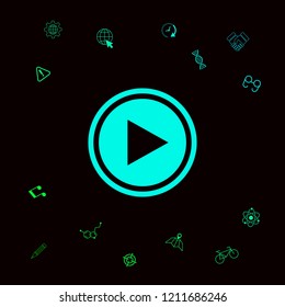 Play icon symbol