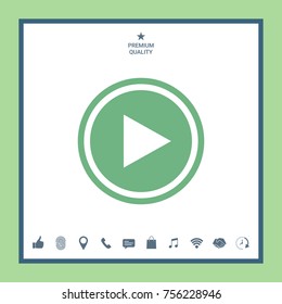 Play icon  symbol