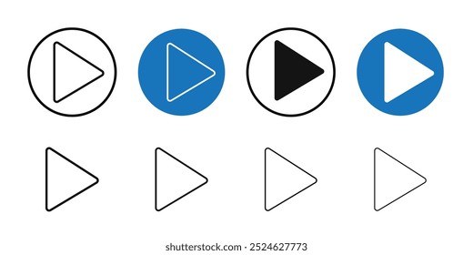 Icono de juego colección de arte de línea delgada
