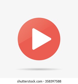 Play Icon in Vector