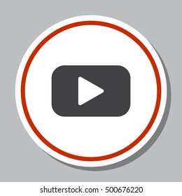 Play Icon Vector