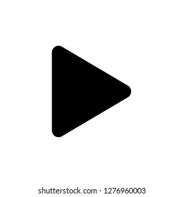 play Icon vector. Play button vector icon