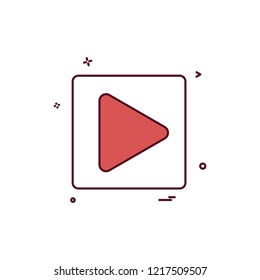 play icon vector design