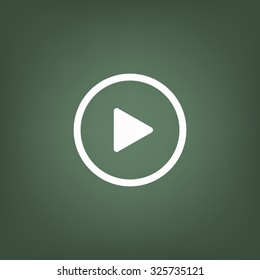 play. icon. vector design