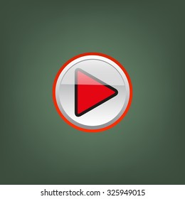 play. icon. vector design