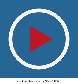 play. icon. vector design